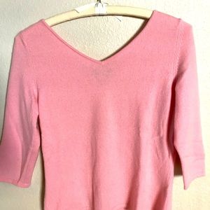 Lovely Pink Cashmere Sweater
